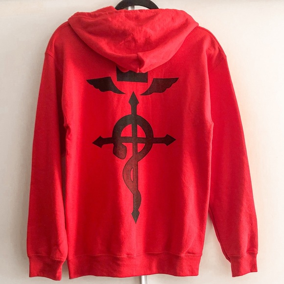 Hot Topic | Shirts | Full Metal Alchemist Hoodie | Poshmark